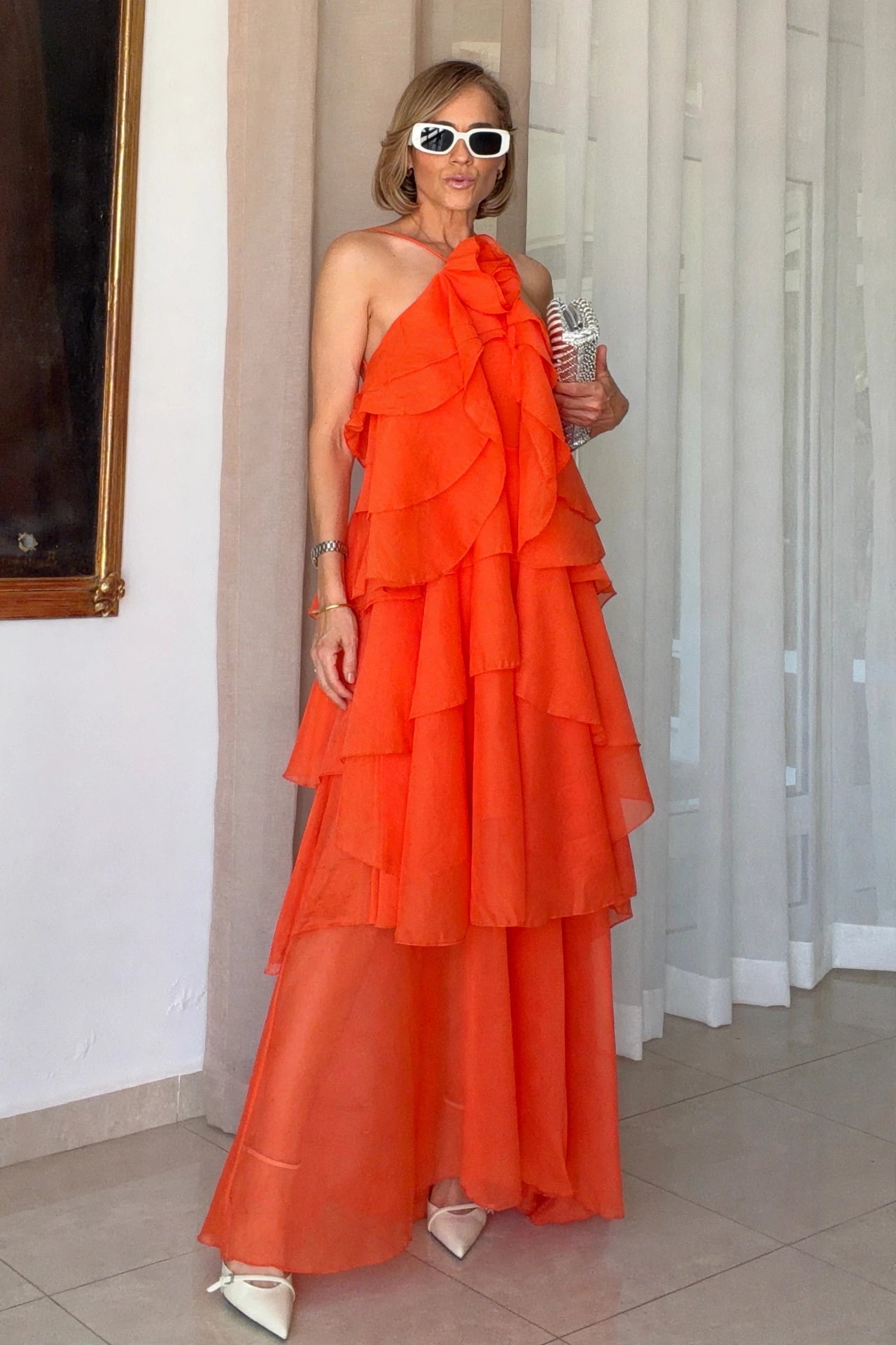 VESTIDO FLOR & CAPAS