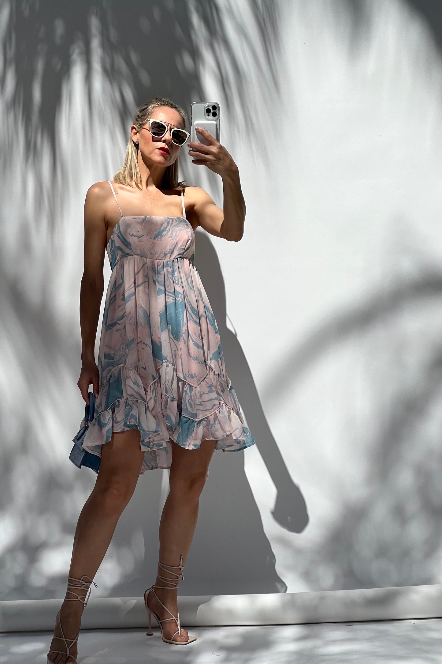 Load image into Gallery viewer, BOHO DRESS WITH STRAPS
