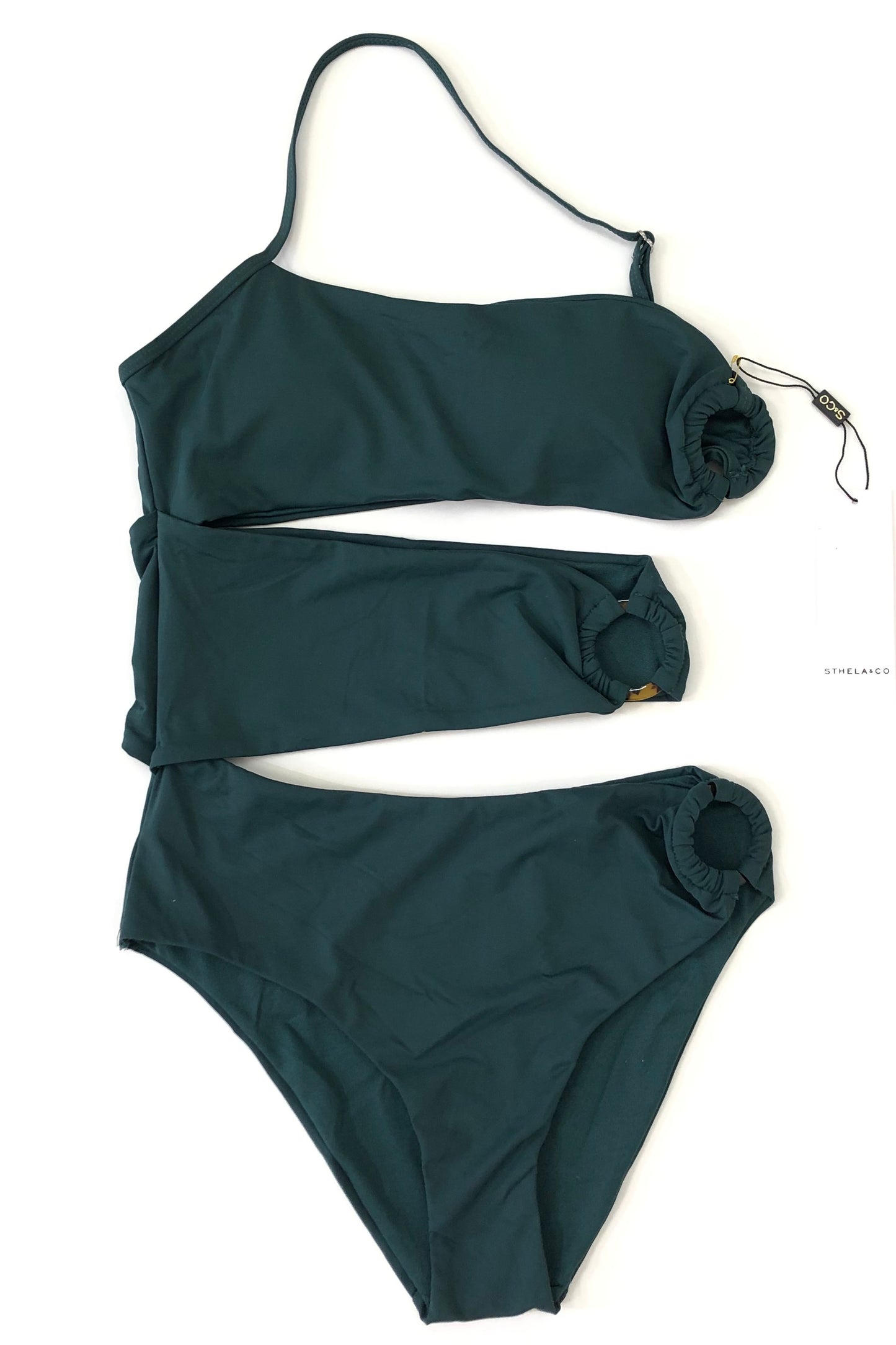 SWIMSUIT WITH RINGS