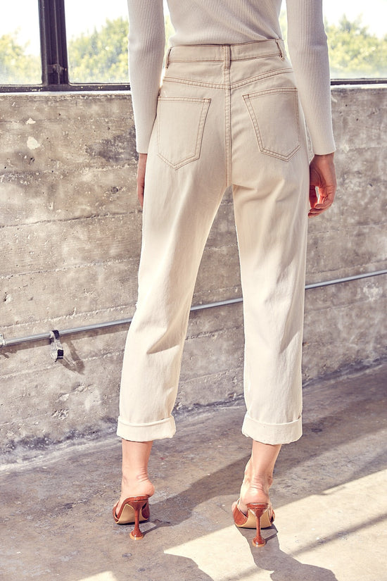 RIPPED DETAILS TROUSERS