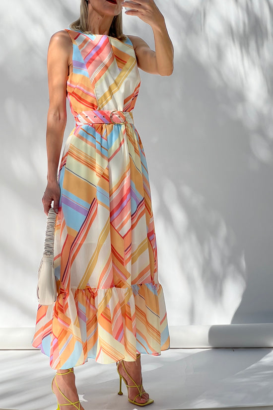 Load image into Gallery viewer, MULTICOLORED DRESS
