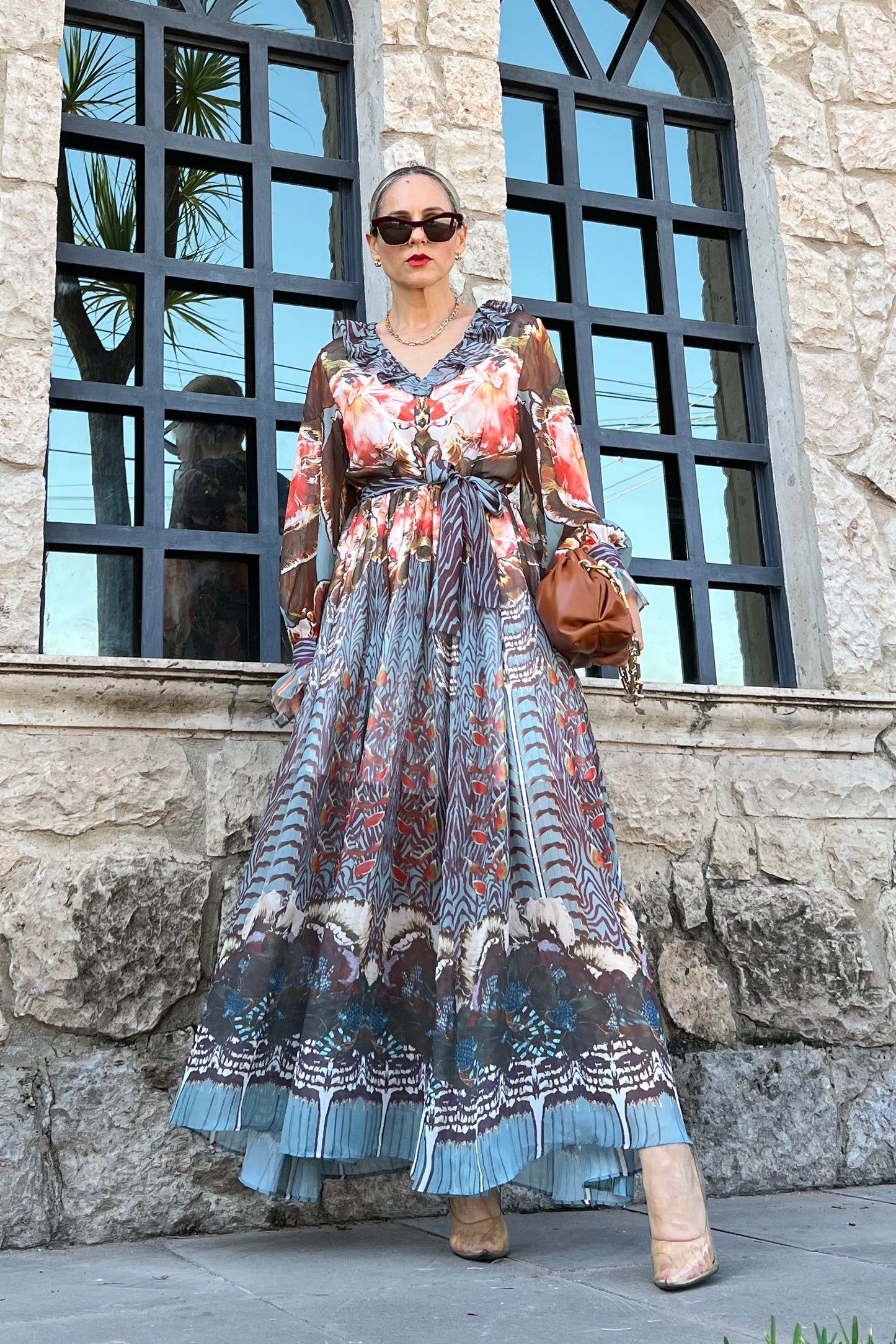 Load image into Gallery viewer, PRINTED MAXI DRESS
