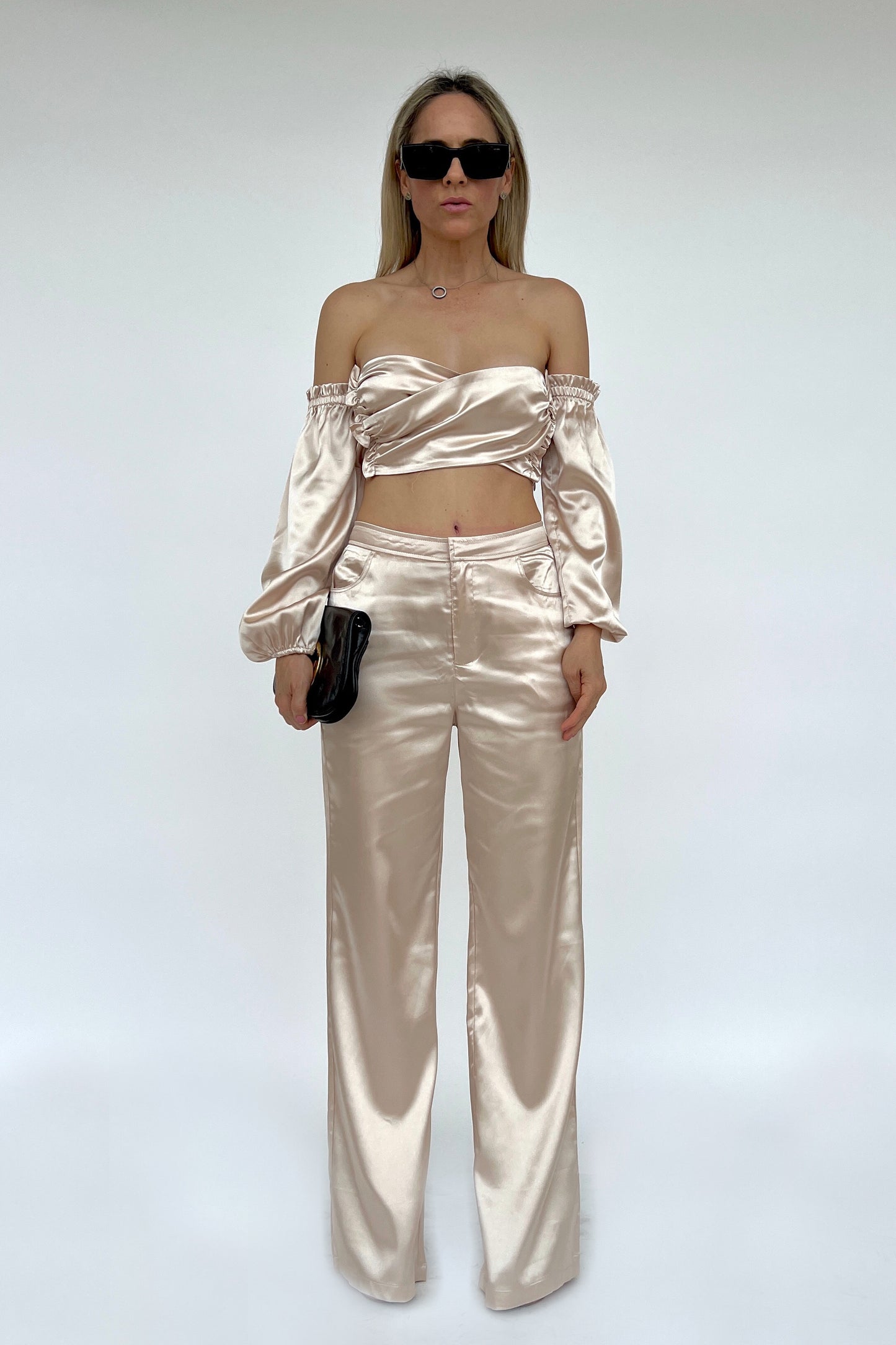 Load image into Gallery viewer, SATIN PANTS

