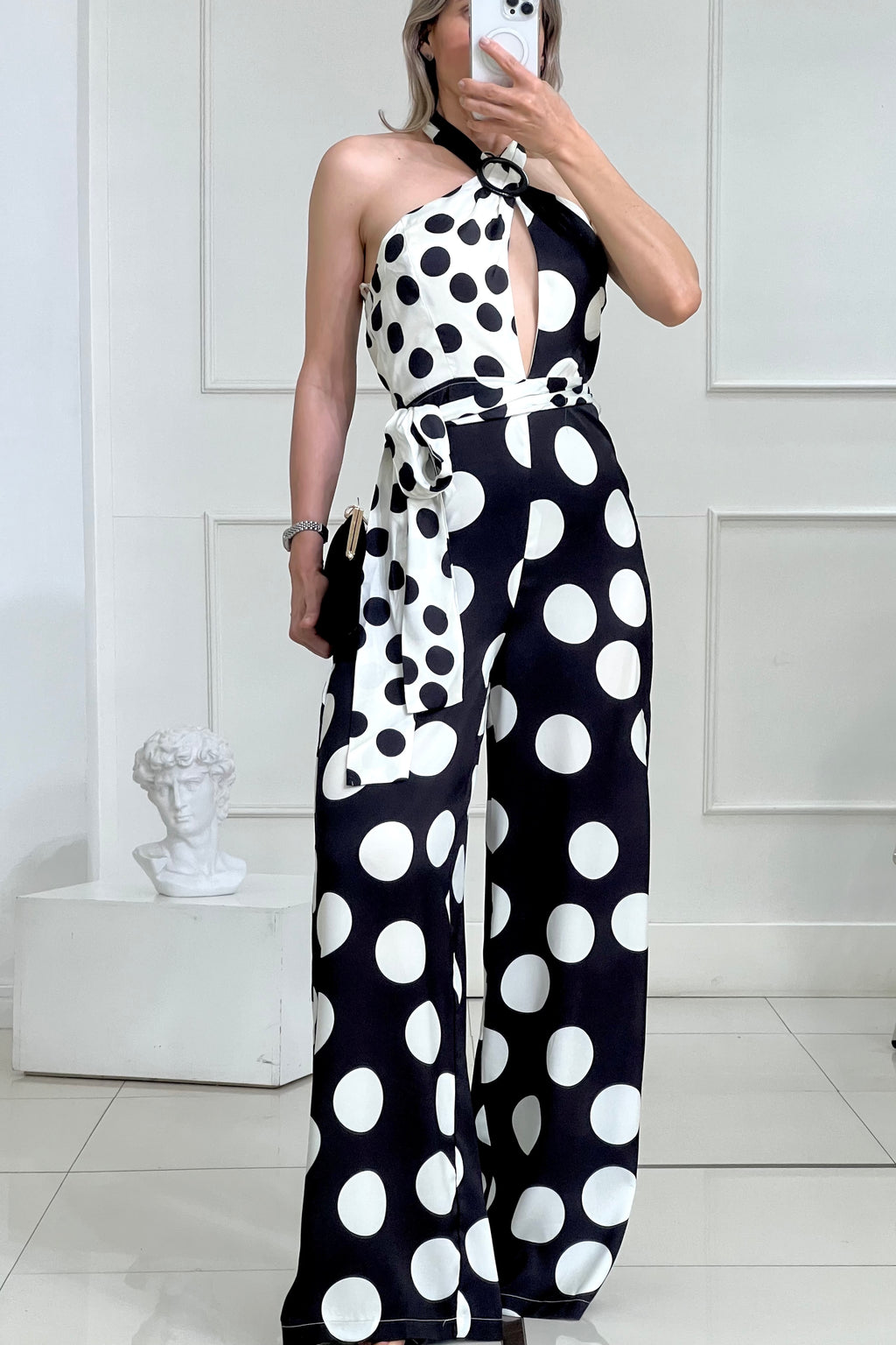 POLKA DOT JUMPSUIT – Sthela Co